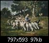 800px Louis Robbe (attr) Schafherde in hgeliger Landschaft